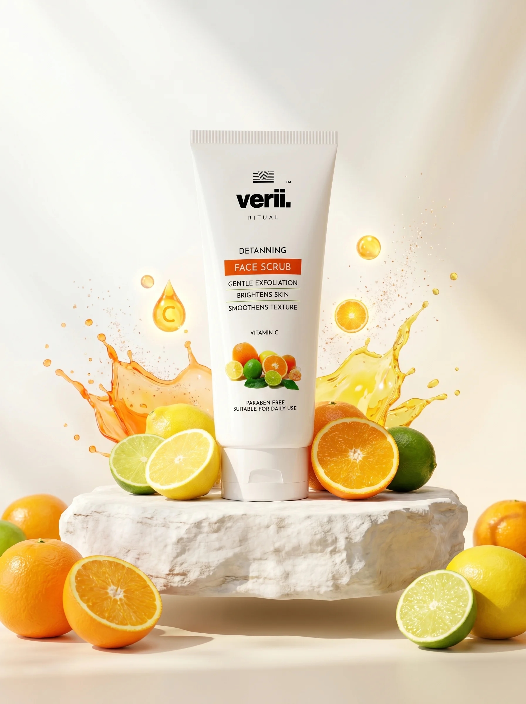 Detanning Face Scrub